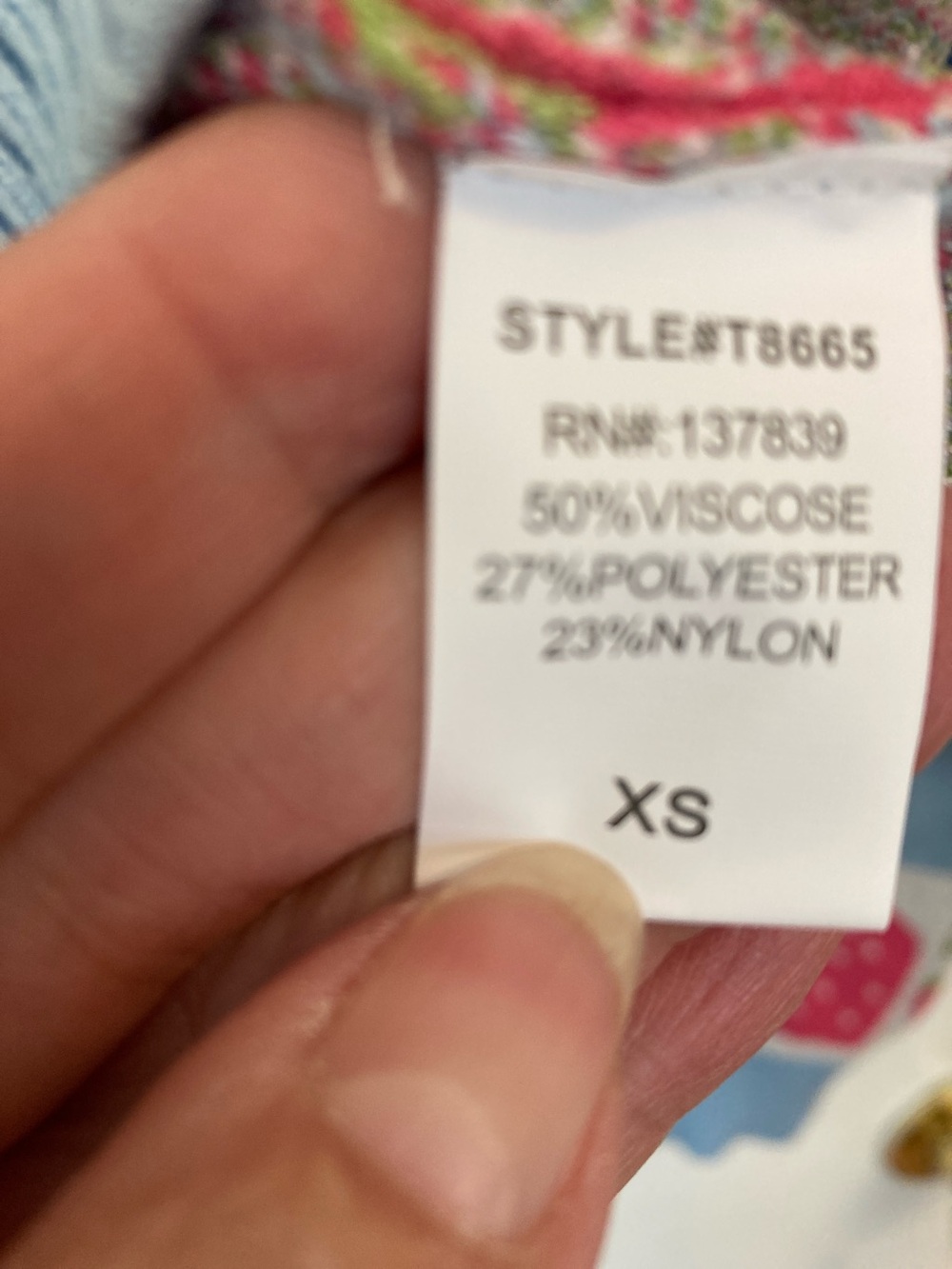 Luna Ivy Blue Strawberry Checker Crewneck Sweater. NWOT - Picture 5 of 7